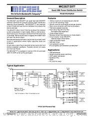MIC2027/2077 datasheet pdf Micrel Semiconductor
