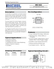 MIC1832 datasheet pdf Micrel Semiconductor