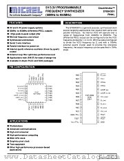 SY89430V datasheet pdf Micrel Semiconductor