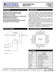 SY10/100H607 datasheet pdf Micrel Semiconductor