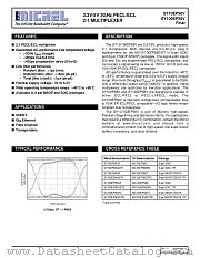 SY10/100EP58V datasheet pdf Micrel Semiconductor