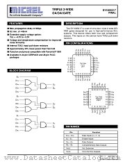 SY100S317 datasheet pdf Micrel Semiconductor