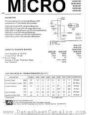 MOB31DH datasheet pdf Micro Electronics