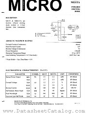 MI31T datasheet pdf Micro Electronics