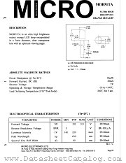 MOB51TA datasheet pdf Micro Electronics
