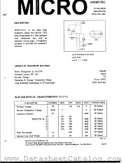 MSB51TK-X datasheet pdf Micro Electronics
