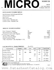 MG456FC-GD datasheet pdf Micro Electronics
