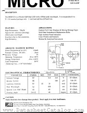 MBB51D datasheet pdf Micro Electronics