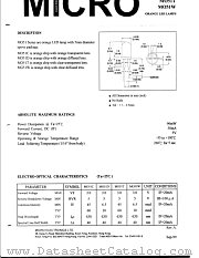 MO51D datasheet pdf Micro Electronics