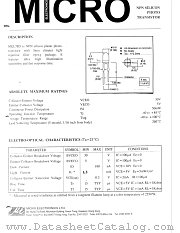 MEL78D datasheet pdf Micro Electronics