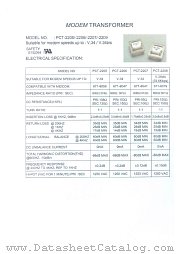 PCT-2206 datasheet pdf Micro Electronics