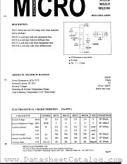 MS31W datasheet pdf Micro Electronics