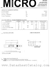 2612G datasheet pdf Micro Electronics
