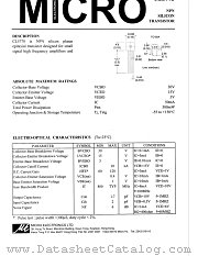 CL5770 datasheet pdf Micro Electronics