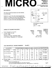 MYB36TA datasheet pdf Micro Electronics