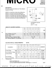 MSB47D datasheet pdf Micro Electronics