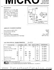 MSB58TA-B datasheet pdf Micro Electronics