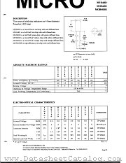 MOB48D datasheet pdf Micro Electronics