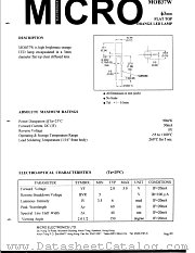 MOB37W datasheet pdf Micro Electronics