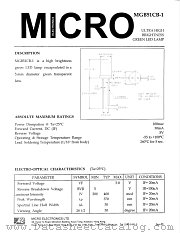MGB51CB-1 datasheet pdf Micro Electronics