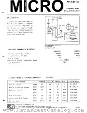 MYGB51W datasheet pdf Micro Electronics