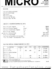 MU156C datasheet pdf Micro Electronics