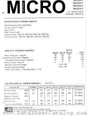 MG132A datasheet pdf Micro Electronics