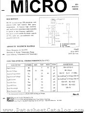 ML308 datasheet pdf Micro Electronics