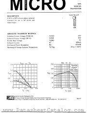 C1874 datasheet pdf Micro Electronics