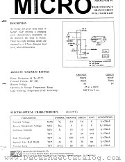 MOGN31W datasheet pdf Micro Electronics