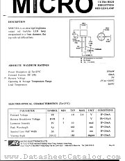 MSB53DA datasheet pdf Micro Electronics