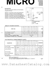 MOB38D datasheet pdf Micro Electronics
