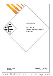 VCT38XXA datasheet pdf Micronas