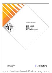 BSP3505D datasheet pdf Micronas