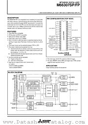 M66307FP datasheet pdf Mitsubishi Electric Corporation