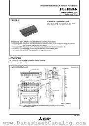 PS21353-N datasheet pdf Mitsubishi Electric Corporation