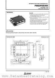 PM50RSE060 datasheet pdf Mitsubishi Electric Corporation