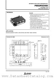 PM50RSD060 datasheet pdf Mitsubishi Electric Corporation