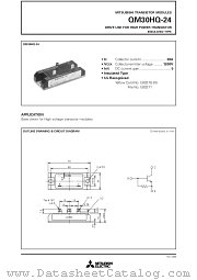 QM30HQ-24 datasheet pdf Mitsubishi Electric Corporation