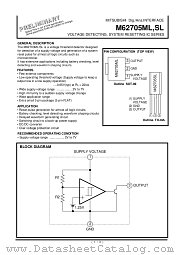 M62705SL datasheet pdf Mitsubishi Electric Corporation