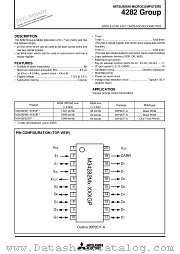 M34282E2GP datasheet pdf Mitsubishi Electric Corporation