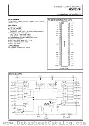 M56782FP datasheet pdf Mitsubishi Electric Corporation
