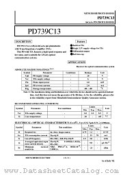 PD7XX13-3.3V datasheet pdf Mitsubishi Electric Corporation