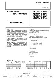 MF0256M-07BTXX datasheet pdf Mitsubishi Electric Corporation