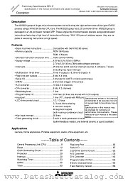 M30220MX-XXXGP datasheet pdf Mitsubishi Electric Corporation