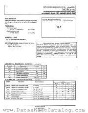 MGFC1403 datasheet pdf Mitsubishi Electric Corporation