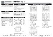 MF1069S-1 datasheet pdf Mitsubishi Electric Corporation