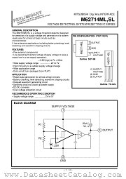 M62714SL datasheet pdf Mitsubishi Electric Corporation