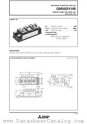 QM50DY-HB datasheet pdf Mitsubishi Electric Corporation