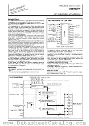 M66013FP datasheet pdf Mitsubishi Electric Corporation